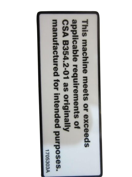 CSA DECAL
