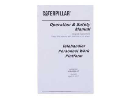 CAT PLATFORM OP MANUAL