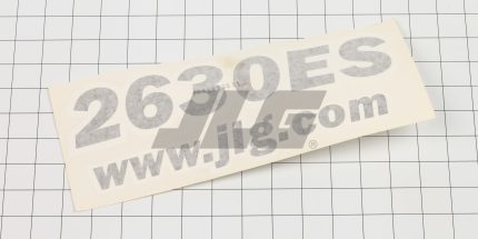 DECAL,2630ES MODEL DESIG.