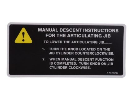 DECAL, MAN DSCNT