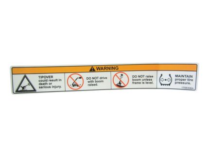 DECAL_TIP OVER HAZARD