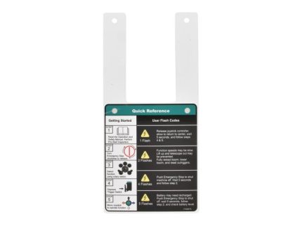 DECAL,QUICK REFERNCE TAG