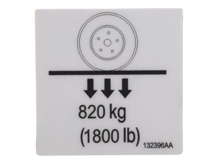 DECAL,VL WHEEL LOAD PICTORIAL