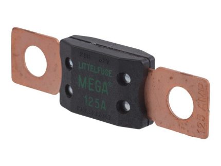 FUSE, 125A 32VDC MEGA BLOCK