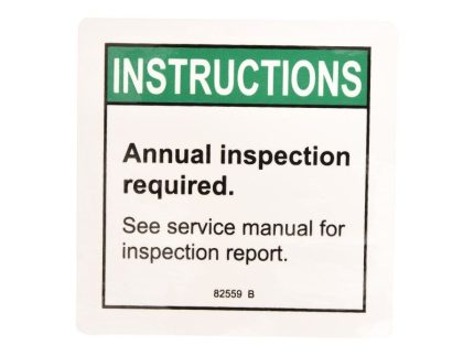 GN-INSTRUCT ANNUAL INSP REQ