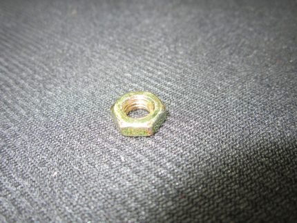 NUT-HEX JAM-.250-28 NF-2-ZINC