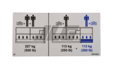 PLTFM CAPACITY LABEL