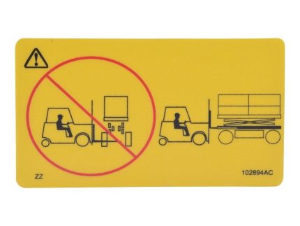 SJ-DECAL, CAUTION FORK