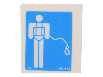 SJ-DECAL, HARNESS ANCHOR
